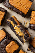Vegan Biscoff Cookie Butter Brownie